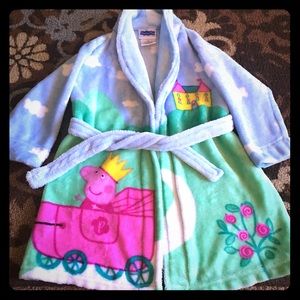 Peppa 🐷 bathrobe size 2T
